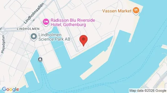 Coworking spaces att hyra i Lundby - kort over placeringen