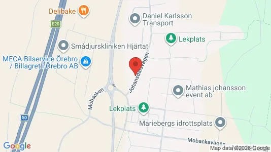 Affärslokaler till försäljning i Örebro - Bild från Google Street View