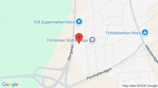 Affärslokaler till försäljning i Nora - Bild från Google Street View