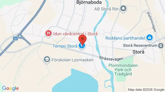 Affärslokaler till försäljning i Lindesberg - Bild från Google Street View