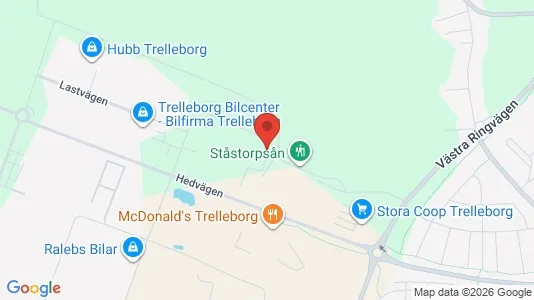 Lagerlokaler att hyra i Trelleborg - Bild från Google Street View