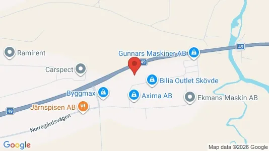Kontorslokaler att hyra i Skövde - Bild från Google Street View