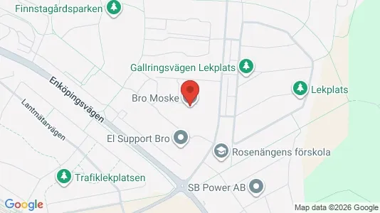 Affärslokaler att hyra i Upplands-Bro - kort over placeringen