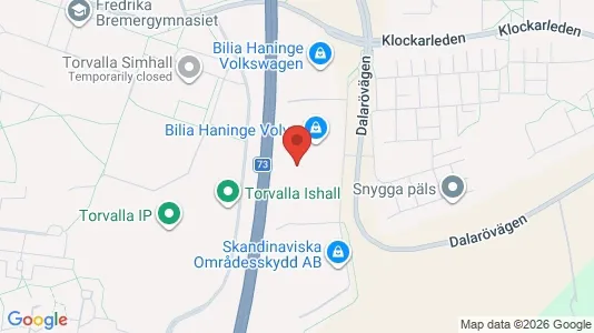 Affärslokaler att hyra i Haninge - Bild från Google Street View