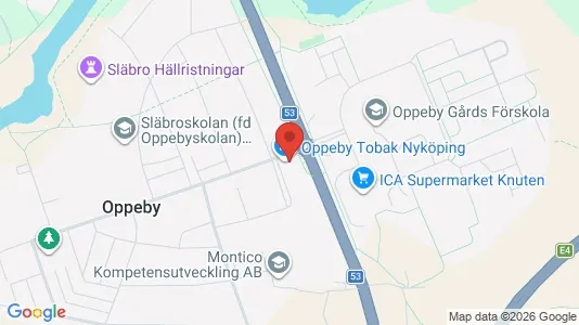 Affärslokaler att hyra i Nyköping - Bild från Google Street View