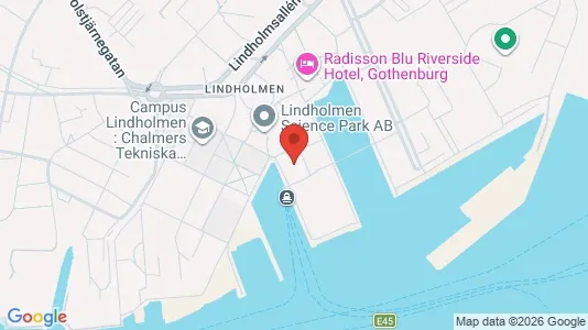 Kontorslokaler att hyra i Lundby - kort over placeringen