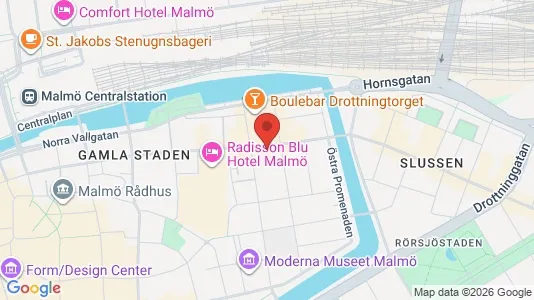 Kontorslokaler att hyra i Malmö Centrum - Bild från Google Street View
