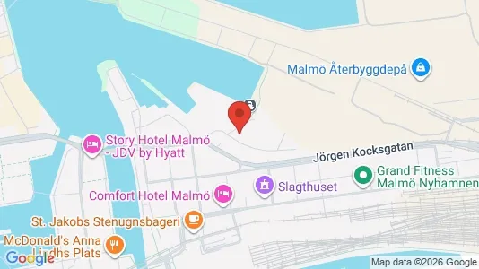 Kontorslokaler att hyra i Malmö Centrum - Bild från Google Street View