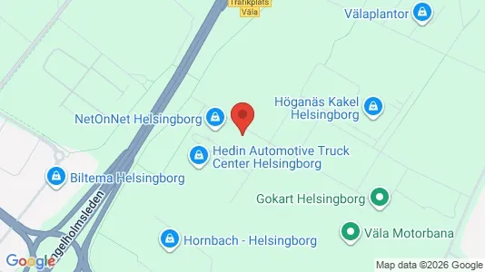 Lagerlokaler att hyra i Helsingborg - Bild från Google Street View
