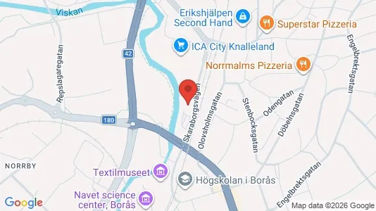 Kontorslokaler att hyra i Borås - Bild från Google Street View