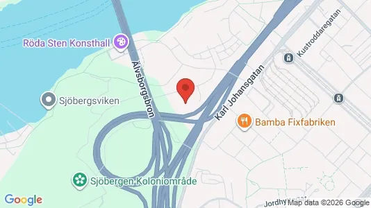 Kontorslokaler att hyra i Majorna-Linné - Bild från Google Street View
