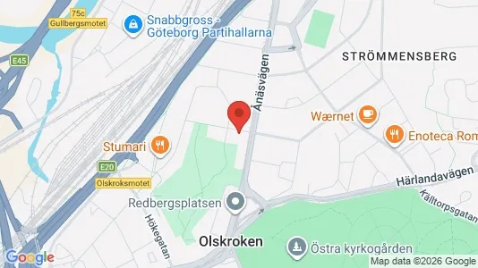 Kontorslokaler att hyra i Örgryte-Härlanda - Bild från Google Street View
