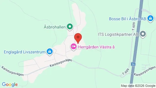 Affärslokaler till försäljning i Askersund - kort over placeringen