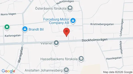 Kontorslokaler till försäljning i Mariestad - kort over placeringen