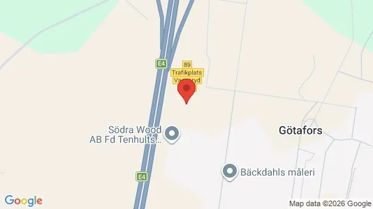 Lagerlokaler att hyra i Vaggeryd - Bild från Google Street View
