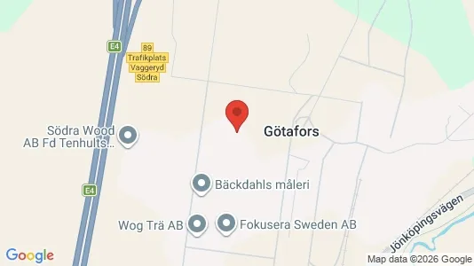 Lagerlokaler att hyra i Vaggeryd - Bild från Google Street View
