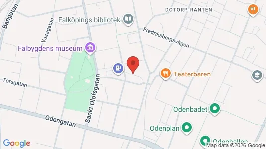 Affärslokaler att hyra i Falköping - Bild från Google Street View