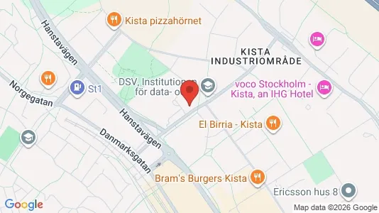 Kontorslokaler att hyra i Västerort - kort over placeringen