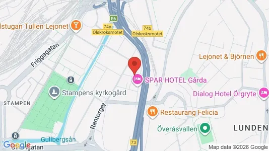 Kontorslokaler att hyra i Örgryte-Härlanda - Bild från Google Street View
