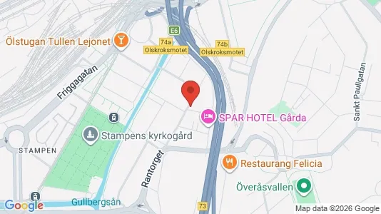 Kontorslokaler att hyra i Örgryte-Härlanda - Bild från Google Street View
