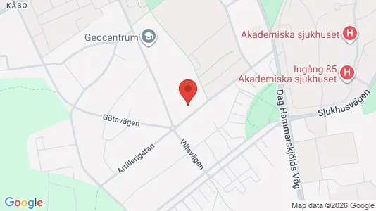 Kontorslokaler att hyra i Uppsala - Bild från Google Street View
