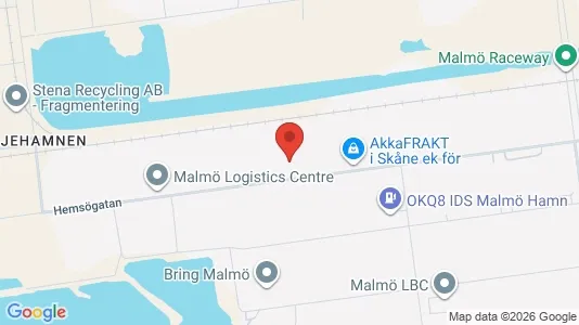 Lagerlokaler att hyra i Malmö Centrum - Bild från Google Street View