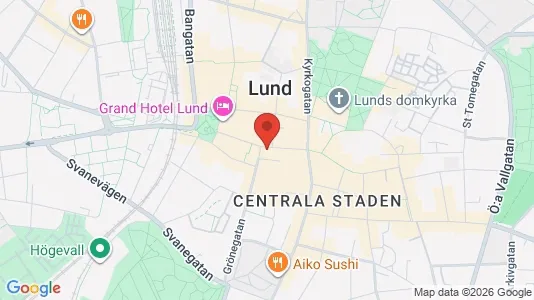 Kontorslokaler att hyra i Lund - Bild från Google Street View