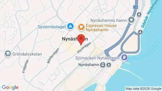 Affärslokaler att hyra i Nynäshamn - Bild från Google Street View