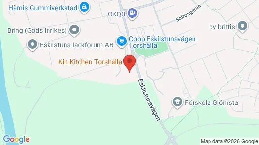 Kontorslokaler att hyra i Eskilstuna - kort over placeringen