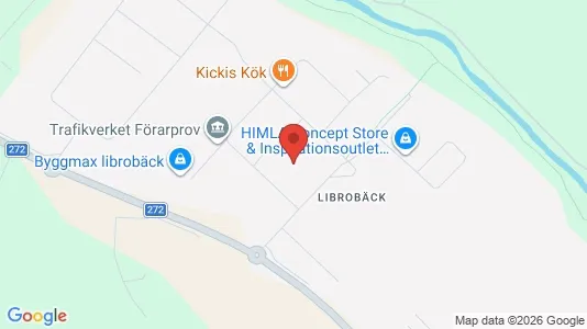 Kontorslokaler att hyra i Uppsala - kort over placeringen