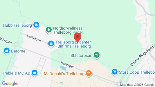 Industrilokaler att hyra i Trelleborg - Bild från Google Street View