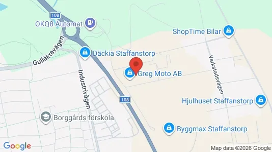 Lagerlokaler att hyra i Staffanstorp - Bild från Google Street View