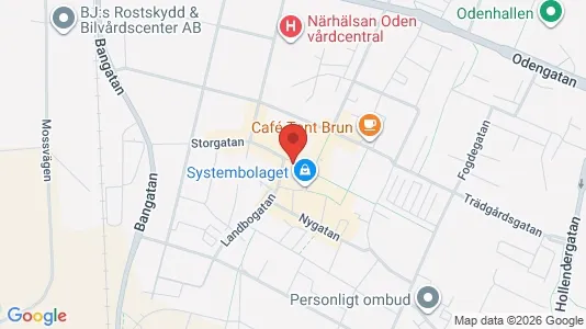 Affärslokaler att hyra i Falköping - Bild från Google Street View