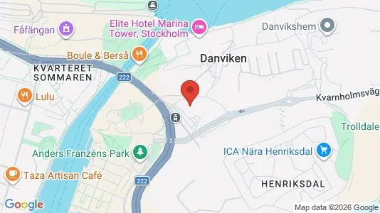 Affärslokaler att hyra i Nacka - Bild från Google Street View