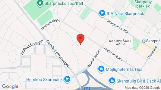 Kontorslokaler att hyra i Söderort - kort over placeringen