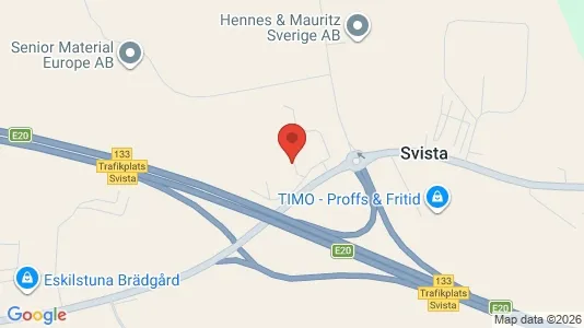 Industrilokaler att hyra i Eskilstuna - Bild från Google Street View