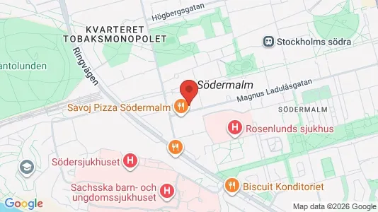 Affärslokaler att hyra i Södermalm - Bild från Google Street View