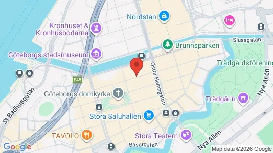 Kontorslokaler att hyra i Göteborg Centrum - Bild från Google Street View