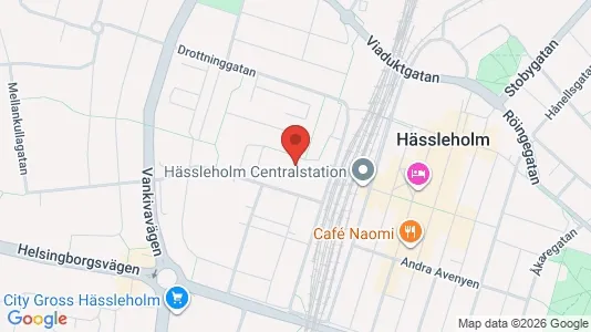 Kontorslokaler att hyra i Hässleholm - Bild från Google Street View