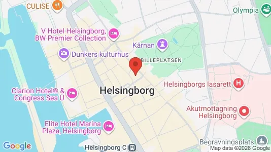 Kontorslokaler att hyra i Helsingborg - Bild från Google Street View