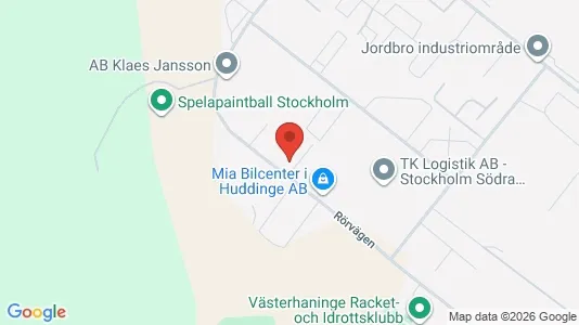 Affärslokaler att hyra i Haninge - Bild från Google Street View