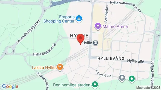 Kontorslokaler att hyra i Hyllie - Bild från Google Street View