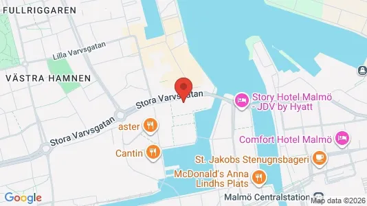 Kontorslokaler att hyra i Malmö Centrum - Bild från Google Street View