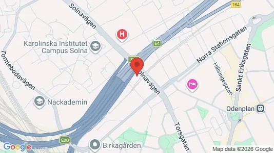 Kontorslokaler att hyra i Stockholm Innerstad - kort over placeringen