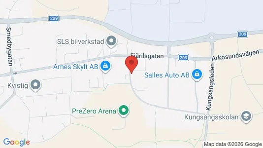 Kontorslokaler att hyra i Norrköping - kort over placeringen
