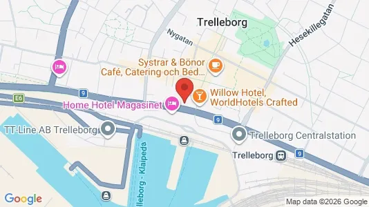 Affärslokaler att hyra i Trelleborg - Bild från Google Street View