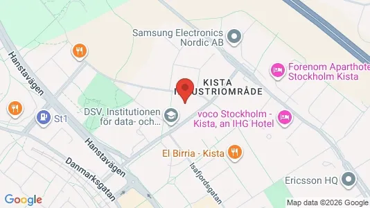 Kontorslokaler att hyra i Västerort - kort over placeringen