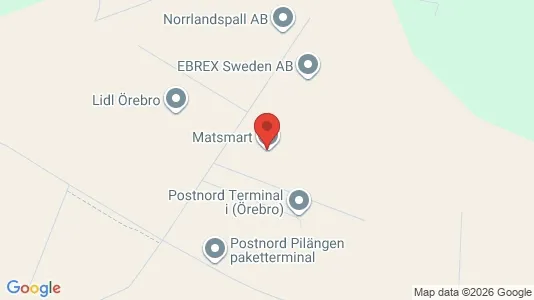 Affärslokaler att hyra i Örebro - Bild från Google Street View