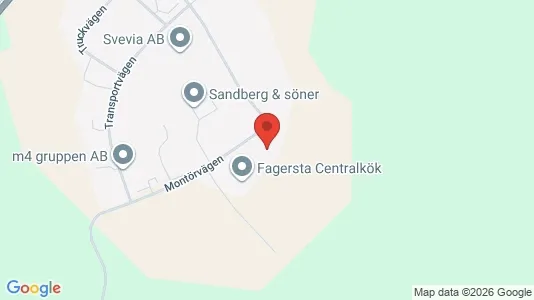 Affärslokaler att hyra i Fagersta - Bild från Google Street View