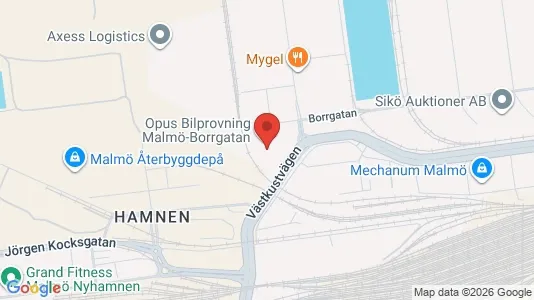 Industrilokaler att hyra i Malmö Centrum - Bild från Google Street View